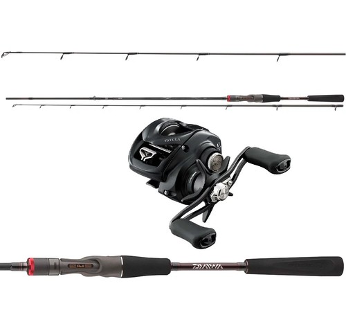 Combo baitcast daiwa ballistic - baitcast,