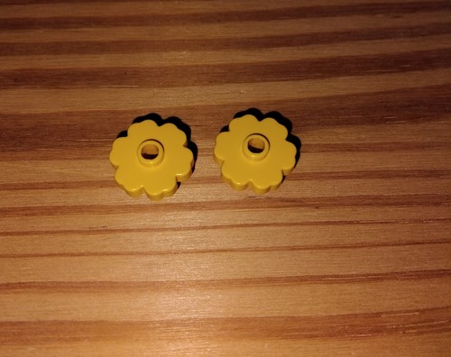 Lego fleurs jaune - jaune, yellow