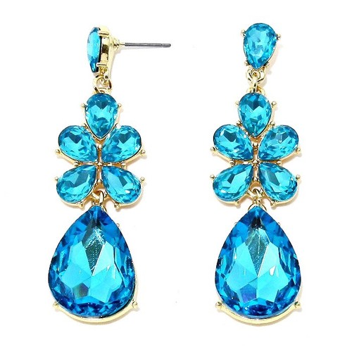 New brilliant pierced earrings - new,