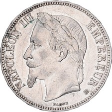 France, 5 Francs, Napoléon