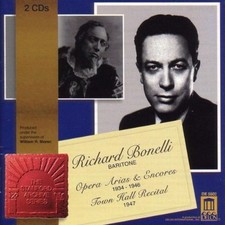 Richard Bonelli, Baritone (CD)