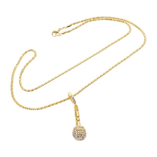 Hip hop bijoux collier - bijoux,