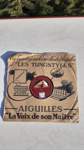 Disque gramophone voix de - gramophone,