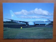 CARTE POSTALE AVIATION AIRLINE POSTCARD BOEING 737-3L9 MAERSK OY-MRE