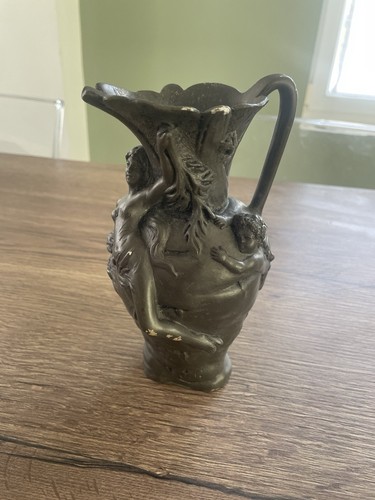 Ancien vase étain art - ancien,