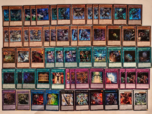 Cartes deck - yu-gi-oh,