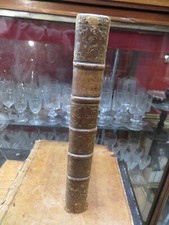 ANCIEN GRAND LIVRE RELIGIEUX ABREGE histoire ecclésiastique tome 9 1746 25,5cm