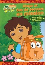 Diego et sac de secours en