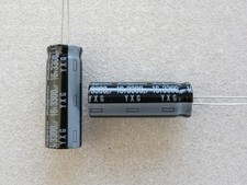 2 condensateurs 3300uF 16V 105°C Rubycon YXG