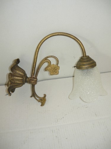 Applique lampe laiton - en,