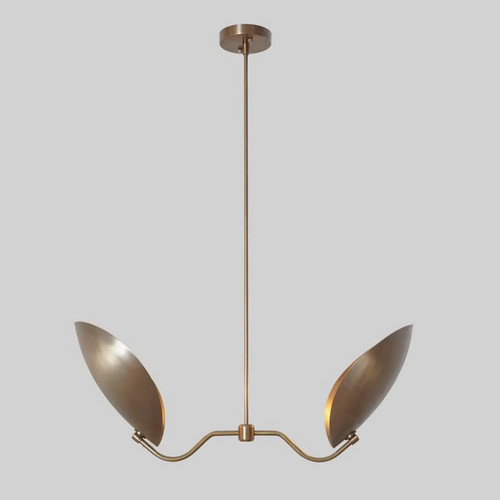 Lustre moderne laiton - lustre,
