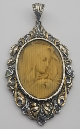 Medaille victorienne pendentif - victorienne,