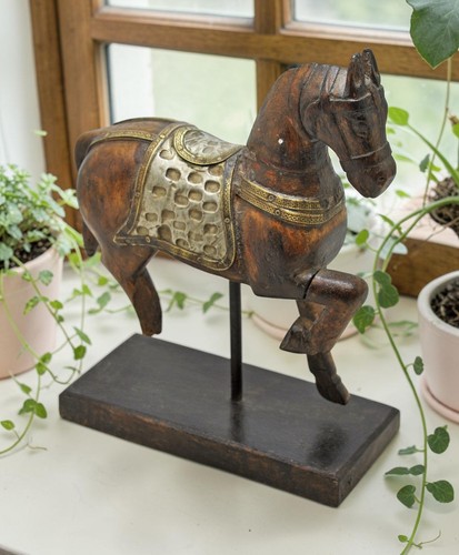Bois vintage cheval - bois,