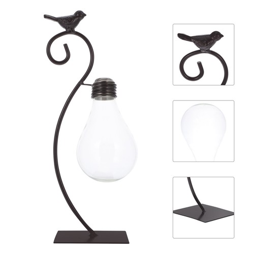 Flacon verre 1pc plantes - en,