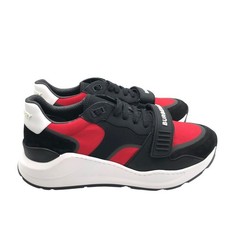 Sneakers- Basket Burberry Ramsey  EUR  43  Rouge blanche et noir.