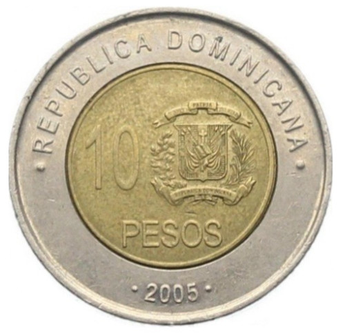 Pièce pesos republique - pièce, 10