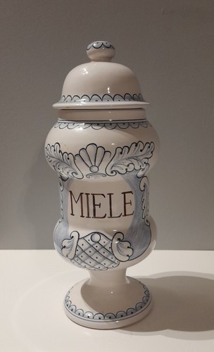 Pot pharmacie porcelaine - pot,