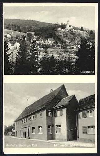 Carte postale lorch remstal - carte,