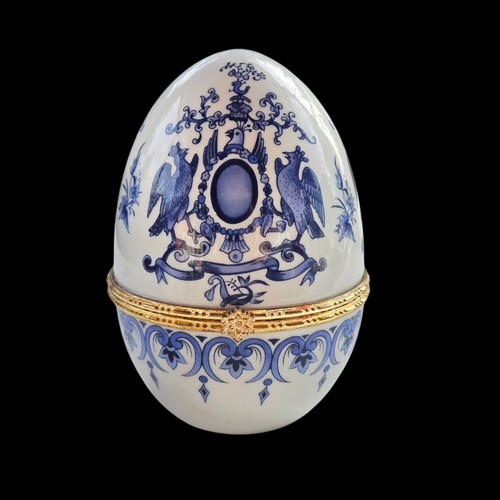 Oeuf porcelaine boite - oeuf, à