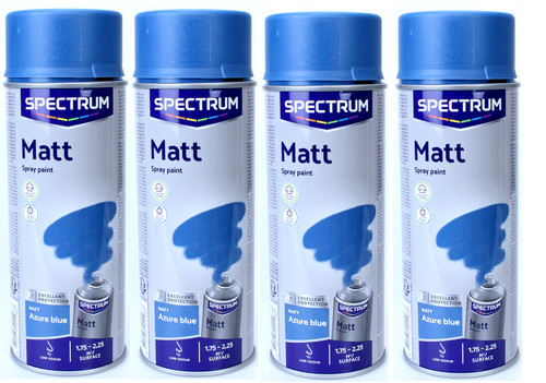 Bombes peinture azure blue - peinture,