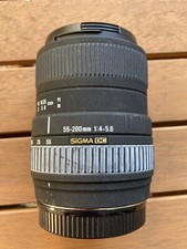 Objectif lens Sigma DC 55-200mm 4-5.6 for sony