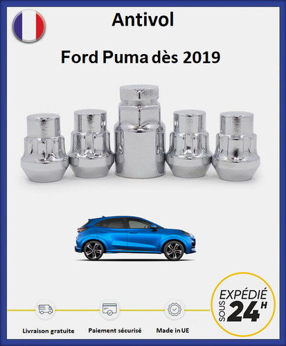 écrous antivol roues ford - de,
