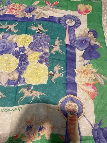 Neuf leonard paris foulard - neuf,