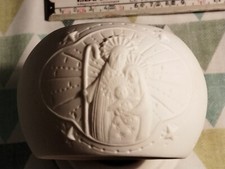 Ensemble cadeau nativité Noël Partylite P90452 photophore porcelaine diffuseur