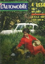 L'AUTOMOBILE N°218 AMI 6 / FIAT 1500 L / N.S.U 1000 / L'ELVA BMW / VIS. M.I.R.A