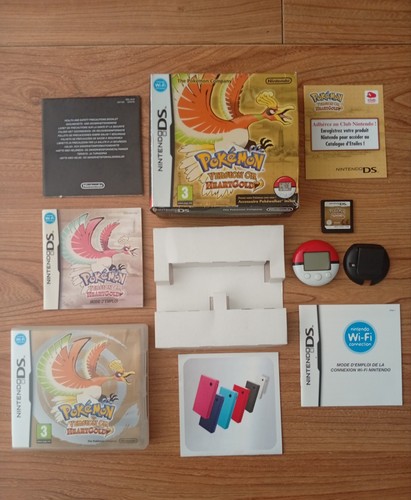 Coffret pokémon heartgold - or,