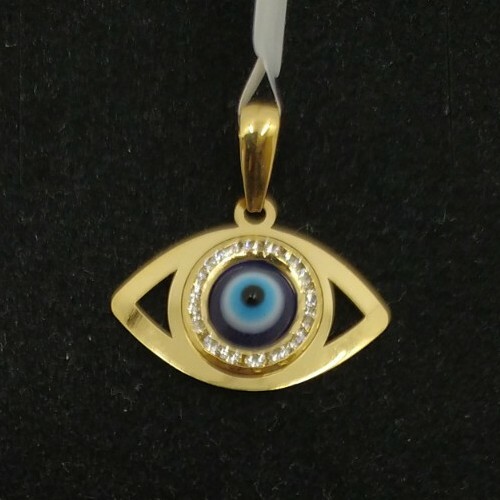 Pendentif 18k 750 mls oeil - 18k,
