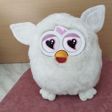 PELUCHE  FURBY BLANCHE YETI