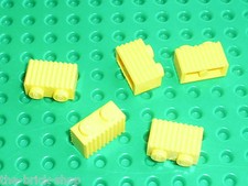 5 x LEGO Train yellow brick