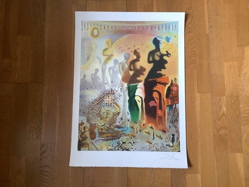 Litographie salvador dali - litographie,