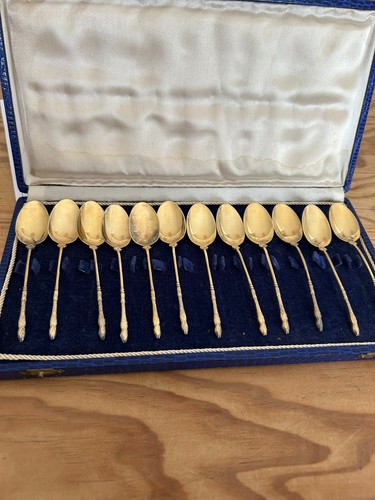 Coffret cuillères argent - 12,