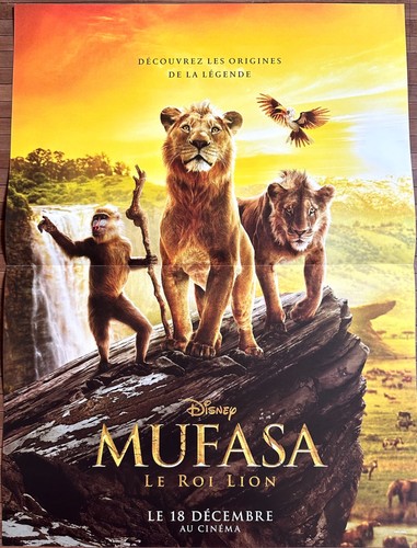 Affiche cinéma mufasa le - -,