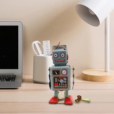 Robot De Marche Vintage En Fer