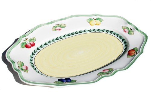 Grand plat long villeroy - long, &