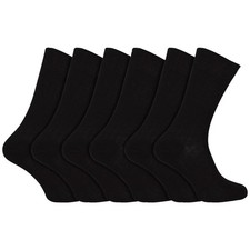 12 paires de chaussettes côtelées 100 % coton égyptien pour hommes