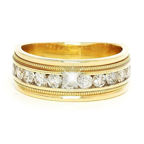 Bague alliance homme massif