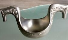 Objet Publicitaire Hôtel Ullensvang 1846-1996 bateau drakkar viking étain Norway