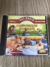 JEU LE ROI LION II 2 CASSE-BRIQUES D’AFRIQUE DISNEY PC CD ROM ONLY 1 EBAY VF FR