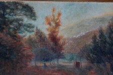 TABLEAU ANCIEN HUILE SUR TOILE