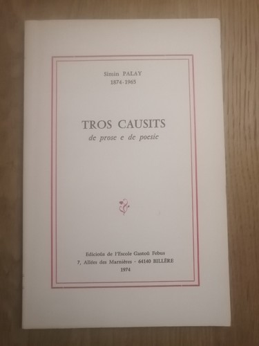 Tros causits prose - causits, e