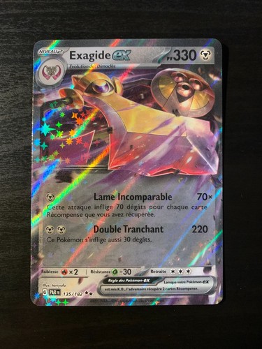 Carte pokémon exagide - carte,