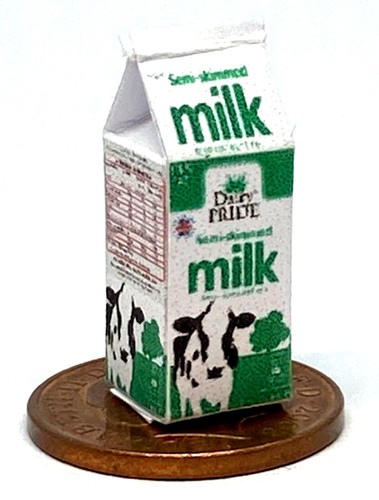 Poupées maison lait carton - poupées,