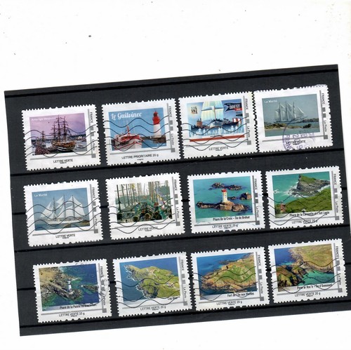 Fleurs vrac timbres - ,