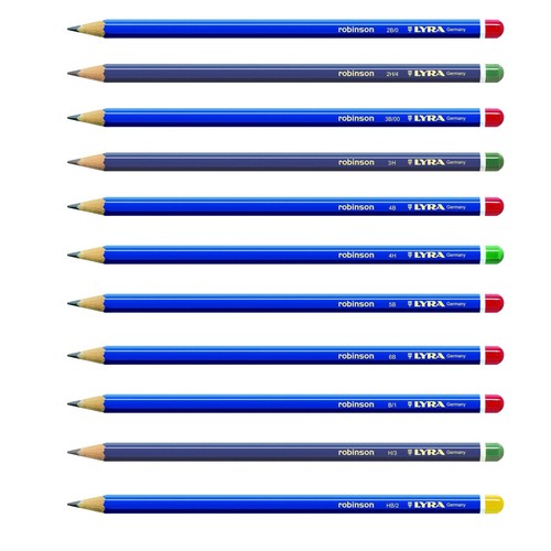Ensemble crayons graphite - de,