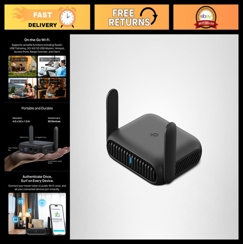 Portable travel router - travel,