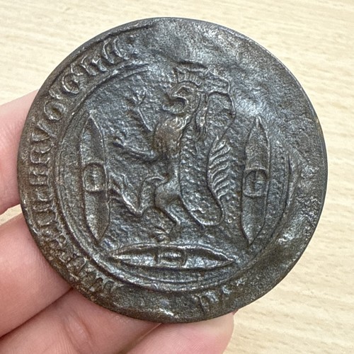 Médaille forme sceau - forme,